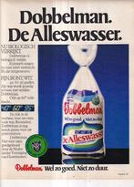 retro reclame 1982 Dobbelman Nijmegen wasmiddel in de zak, Verzamelen, Retro, Overige typen, Ophalen of Verzenden