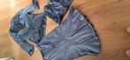 3 delig outfit, Kleding | Dames, Maat 38/40 (M), Overige typen, Blauw, Ophalen of Verzenden