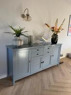 2 kasten, buffetkast en dressoir. Lichtblauw/grijs, Huis en Inrichting, Kasten | Buffetkasten, Ophalen of Verzenden, Gebruikt