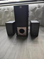 Speakers voor oa.pc 2.1 met subwoofer.z.g.a.n., Ophalen of Verzenden, Zo goed als nieuw, Audiokanaal 2.1