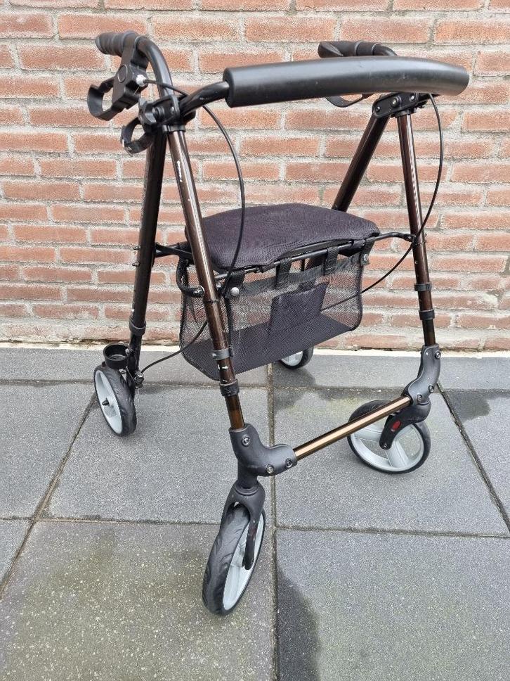 Caremart Litewalk rollator - 100% technisch in orde, Diversen, Rollators, Gebruikt, Lichtgewicht, Opvouwbaar, Ophalen