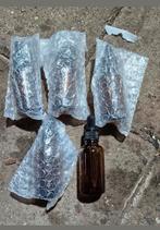 Nieuwe bruine glazen flesjes met pipet 5 stuks 30 ml, Ophalen of Verzenden, Nieuw