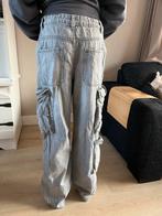Grijze C&A Cargo Broek Maat 170 - Loose Fit, Ophalen of Verzenden, Zo goed als nieuw, Grijs, Overige jeansmaten