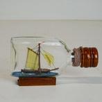 4 X miniatuur schip in fles., Overige merken, Ophalen of Verzenden, Zo goed als nieuw