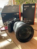 Sony A7 III + FE 24-70 GM Lens - Topconditie!, Ophalen, Spiegelreflex, Zo goed als nieuw, Sony
