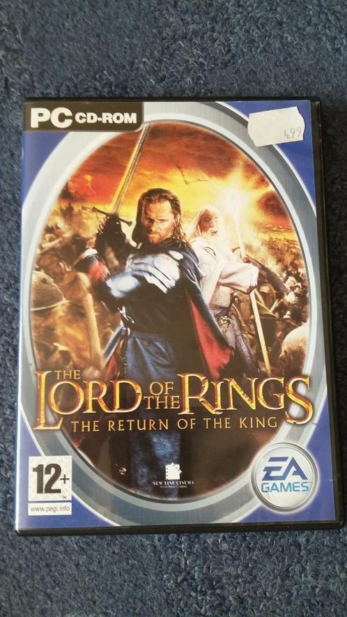 Het PC spel "The Lord of the Rings", The return of the King., Spelcomputers en Games, Games | Pc, Gebruikt, Avontuur en Actie