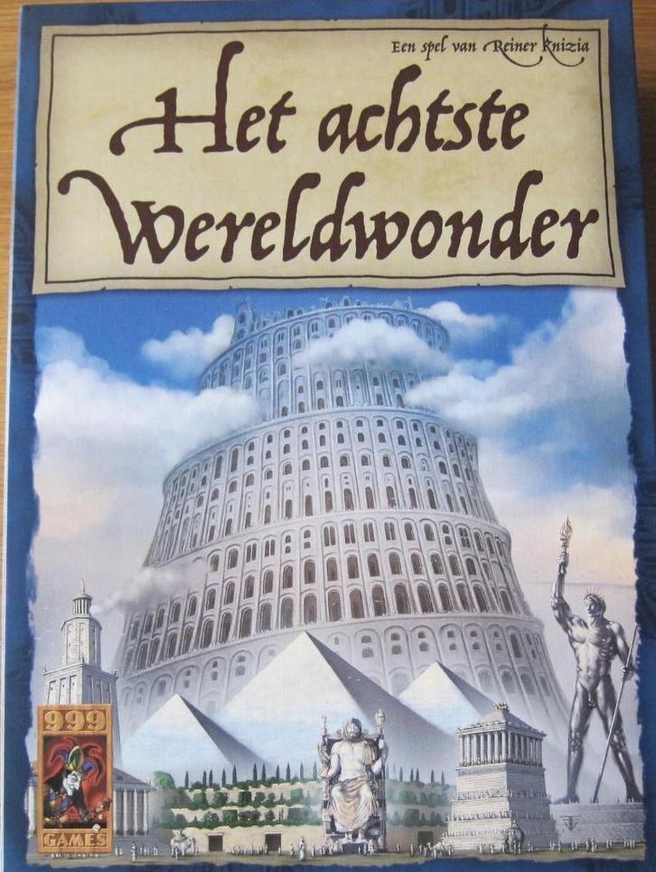 bordspel het achtste wereldwonder - nieuw - 2005, Hobby en Vrije tijd, Gezelschapsspellen | Bordspellen, Nieuw, Drie of vier spelers