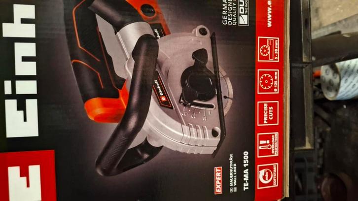 Einhell TE-MA 1500 muurfrees, Doe-het-zelf en Verbouw, Gereedschap | Freesmachines, Zo goed als nieuw, Elektrisch, Muurfrees, Ophalen of Verzenden