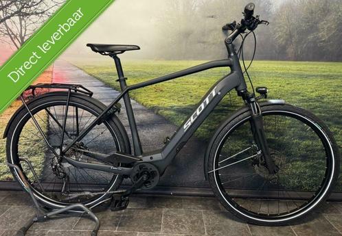 Scott E-Ride Elektrische Herenfiets met Bosch Middenmotor, Fietsen en Brommers, Elektrische fietsen, Zo goed als nieuw, Overige merken