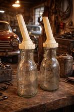 Meerdere vintage olieflessen, oliefles van Shell️⛽️, Gebruikt, ., Shell, .