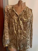SENSO blouse maat S origineel ZGAN GOUDKLEURIG, G, Ophalen of Verzenden, Zo goed als nieuw, Maat 36 (S)