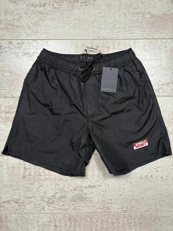 Aspact Zwarte Zwembroek - Helemaal Nieuw - Maat S, Kleding | Heren, Badmode en Zwemkleding, Zwemshort, Maat 46 (S) of kleiner