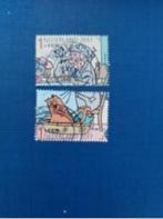 Postzegel NL 2017 2 Kinderzegels 31-01, Postzegels en Munten, Postzegels | Nederland, Na 1940, Ophalen of Verzenden, Gestempeld