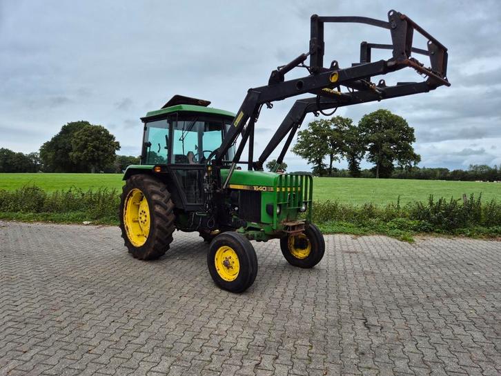 John deere 1640 met frontlader, Zakelijke goederen, Agrarisch | Tractoren, tot 2500, John Deere, tot 80 Pk, Gebruikt, Ophalen