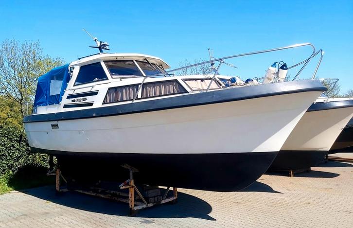 Noorse Spitsgatter, Årø 28 110PK Volvo Penta, Watersport en Boten, Motorboten en Motorjachten, Gebruikt, Polyester, 6 tot 9 meter
