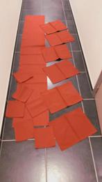 tafelloper, place mats & servietten, Huis en Inrichting, Ophalen of Verzenden, Nieuw, Rood, Placemat