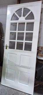 Binnen deur met glas, Doe-het-zelf en Verbouw, Deuren en Horren, Ophalen, Binnendeur, 200 tot 215 cm, Glas