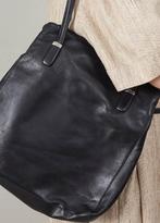 Fantastische vintage leren Emmy tas. Italiaans., Ophalen of Verzenden, Zo goed als nieuw, Blauw