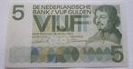 Briefgeld, Los biljet, Ophalen of Verzenden, 5 gulden