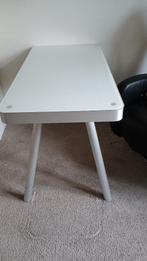 Elegant Glass and Aluminium Desk – 120x60x72 cm, Modern Desi, Ophalen, Zo goed als nieuw, Stabureau