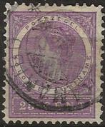 Suriname - kon. Wilhelmina 1904-1908 - 25 c, Verzenden, Gestempeld