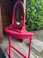 Roze kaptafeltje, Huis en Inrichting, Tafels | Kaptafels, Ophalen, 50 tot 100 cm, Zo goed als nieuw, Minder dan 100 cm