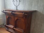 Massief houten bar/ side table, Huis en Inrichting, Ophalen, Gebruikt