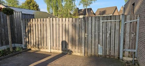 Poort met schutting, Tuin en Terras, Schuttingen, Gebruikt, Ophalen