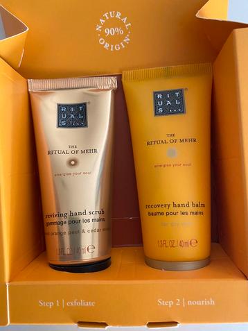 Rituals hand scrub en hand balm  beschikbaar voor biedingen