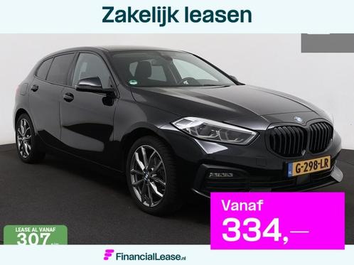BMW 1-serie 118i Sport Black Edition Navi Cruise CarPlay NAP, Auto's, BMW, Bedrijf, Lease, Financial lease, 1-Serie, ABS, Airconditioning