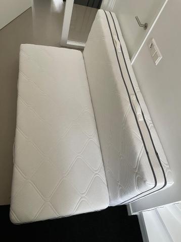IKEA Svelvik bedframe 160x200cm + Auping bodems + matrassen - afbeelding 5
