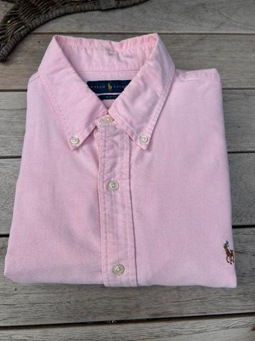 Ralph Lauren roze overhemd XM zgan slimfit beschikbaar voor biedingen