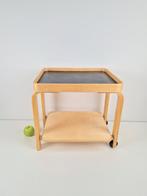 Vintage Brunabo trolley bijzettafel Carina Bengs Zweden, 45 tot 60 cm, Minder dan 55 cm, N, Vintage