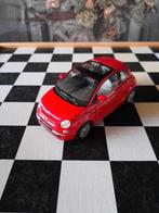 FIAT 500 NIEUW TYPE ROOD 1;40/43, Hobby en Vrije tijd, Modelauto's | 1:43, Ophalen of Verzenden, Zo goed als nieuw, Auto, Overige merken