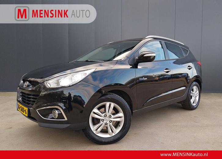 Hyundai ix35 1.6i GDI Style HALF LEER CRUISE ECC TREKHAAK, Auto's, Hyundai, Te koop, iX35, ABS, Airbags, Airconditioning, Alarm