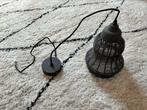 Hanglamp metaal gaas grijs Montorio cement Light&Living, Ophalen of Verzenden, Zo goed als nieuw, Metaal, Minder dan 50 cm