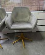 2 grijze fauteuils, Huis en Inrichting, Ophalen of Verzenden, Zo goed als nieuw, 75 tot 100 cm, 50 tot 75 cm