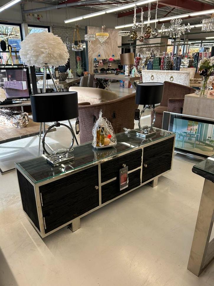 Tv meubel met bovenkant van glas VOOR MAAR €750‼️, Huis en Inrichting, Kasten | Televisiemeubels, Nieuw, Ophalen