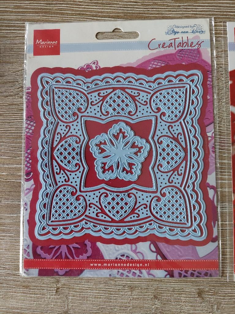 Marianne Design Creatable Anja's Squares (LR0242), Ophalen of Verzenden, Nieuw, Overige thema's, Pons of Mal