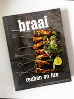 Book/boek: Braai - Reuben on fire BBQ Tudor Caradoc-Davies, Tudor Caradoc-Davies, Ophalen of Verzenden, Zo goed als nieuw, Hoofdgerechten