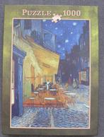 Legpuzzel Vincent van Gogh Caféterras bij Nacht 1000st, Ophalen of Verzenden, 500 t/m 1500 stukjes, Legpuzzel, Zo goed als nieuw