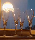 Set van 4 vintage glazen, Ophalen of Verzenden