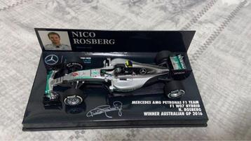 39977: Mercedes AMG  F1 W07 - N.Rosberg - Australian GP 2016 beschikbaar voor biedingen