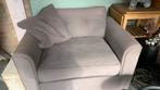 Love Seat taupe, Minder dan 150 cm, Gebruikt, Stof, Ophalen of Verzenden