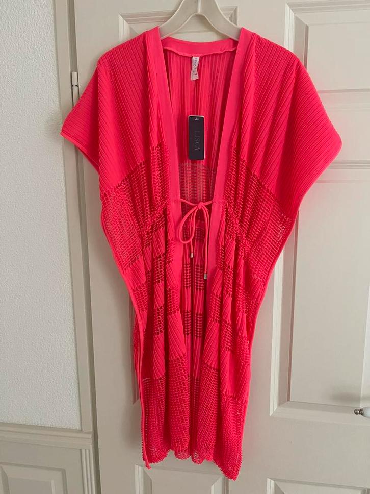 Lisca kimono jasje maat m model Acapulco, Kleding | Dames, Badmode en Zwemkleding, Nieuw, Overige typen, Roze, Verzenden