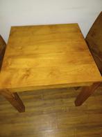 TeakHouten tafel 90x90, Huis en Inrichting, Tafels | Eettafels, Ophalen, Rechthoekig, 200 cm of meer, 50 tot 100 cm