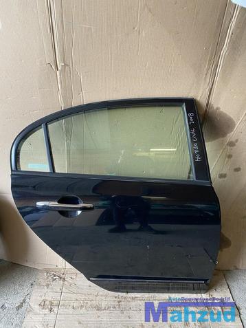 HONDA CIVIC FD FA Zwart B92P Rechts achter deur portier beschikbaar voor biedingen