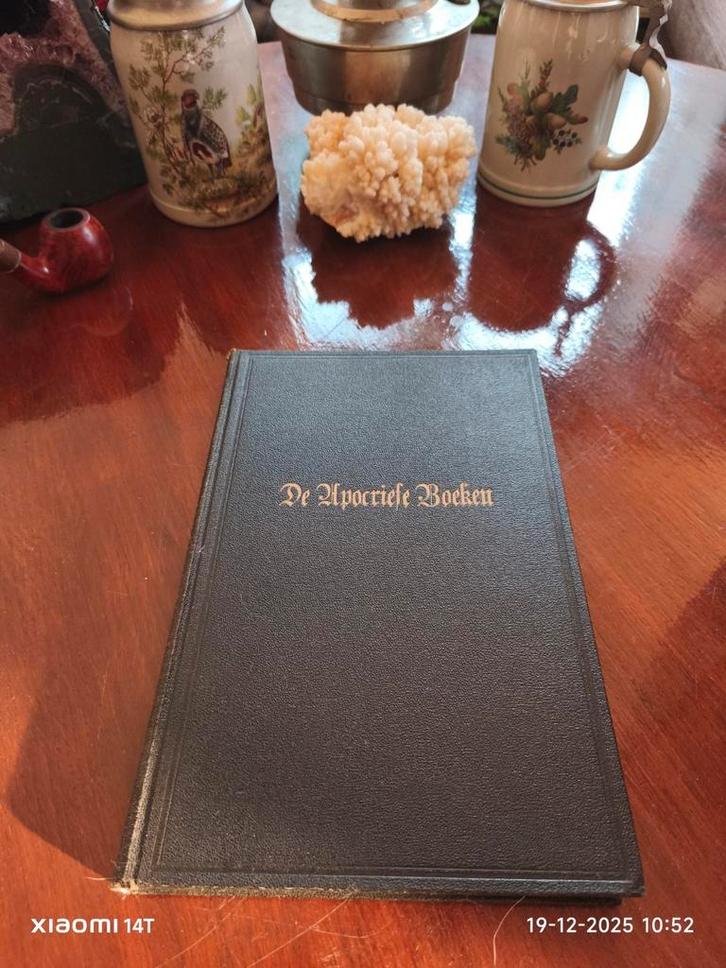 Oude Apocriefe Boeken - Zeldzaam Exemplaar, Boeken, Godsdienst en Theologie, Gelezen, Ophalen of Verzenden