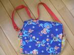 Oilily tas blauw met bloemen, Handtas, Blauw, Ophalen of Verzenden