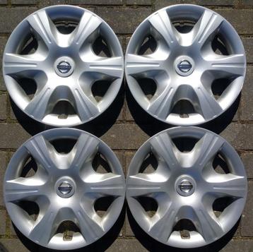# Nette Set Nissan Wieldoppen 15 inch Origineel o.a Note # beschikbaar voor biedingen